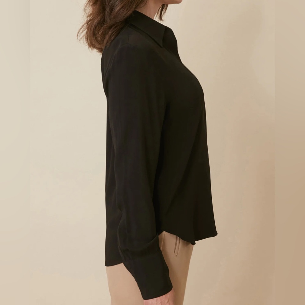 Numi Black Simone Button Down Top - image 3